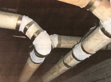 A bunch of connected pipes