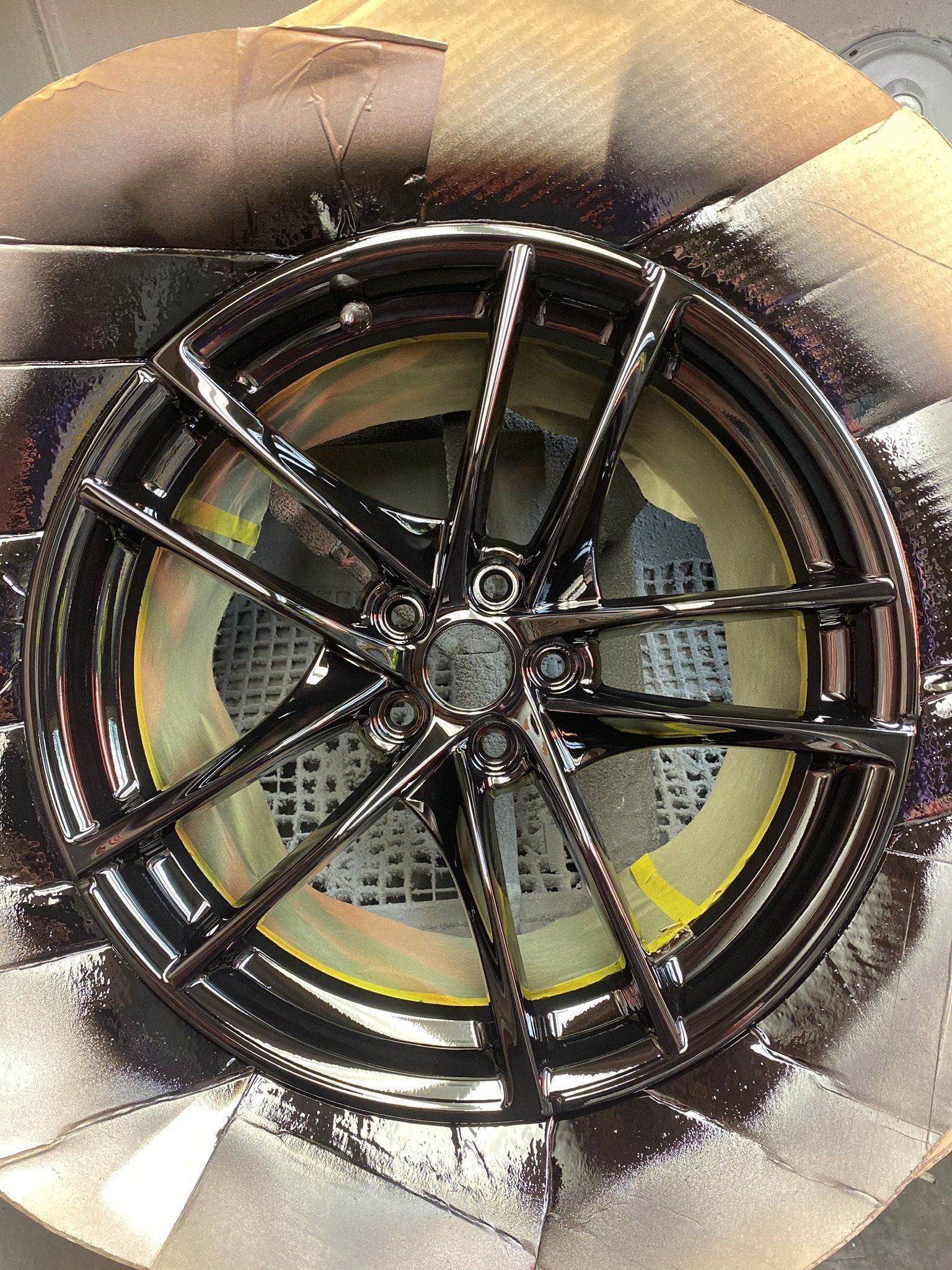Custom rim coloring