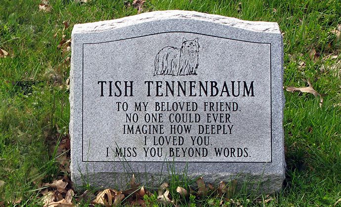 Pet memorials