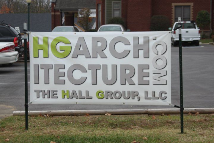 A sign for hgarch itecture the hall group llc
