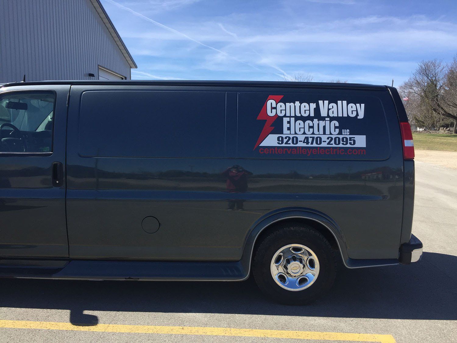 Print sign for vehicle