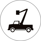 Bucket Truck Service Icon