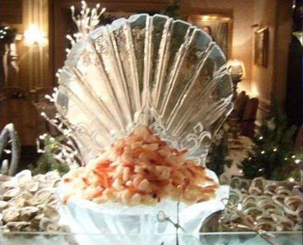 Cold Dish Party Server Ice Sculptures