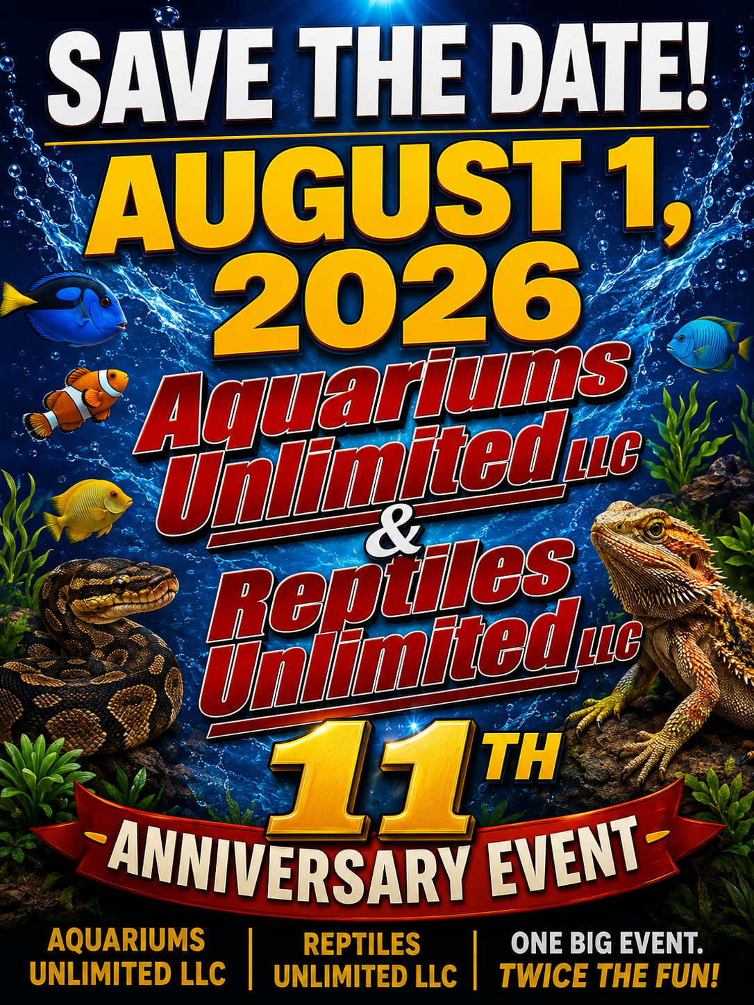 Aquariums Unlimited LLC & Reptiles Unlimited LLC