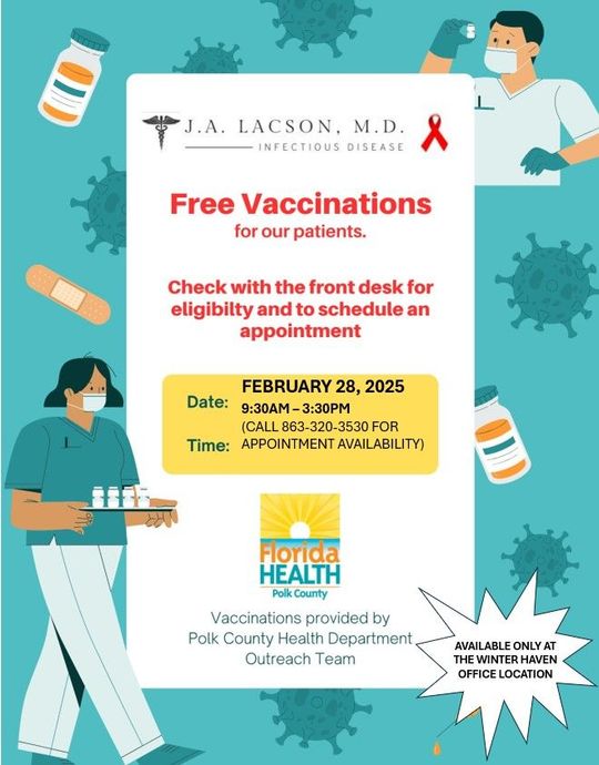 J. Augustin Lacson, MD - Free Vaccinations