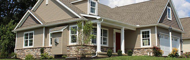 Stone Veneer House