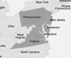 Stateline Stone Inc. Service Area Map