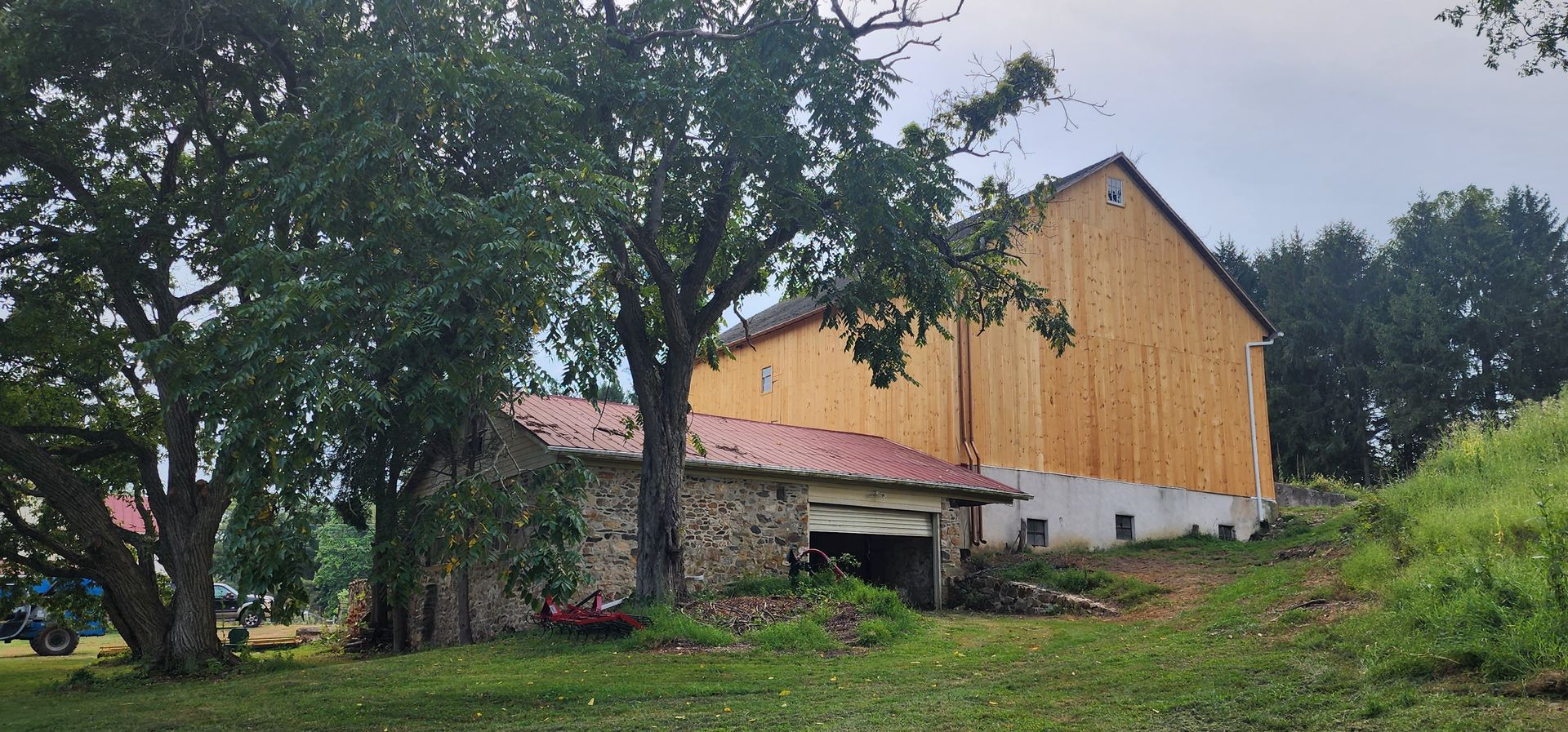 After image of the barn restoration