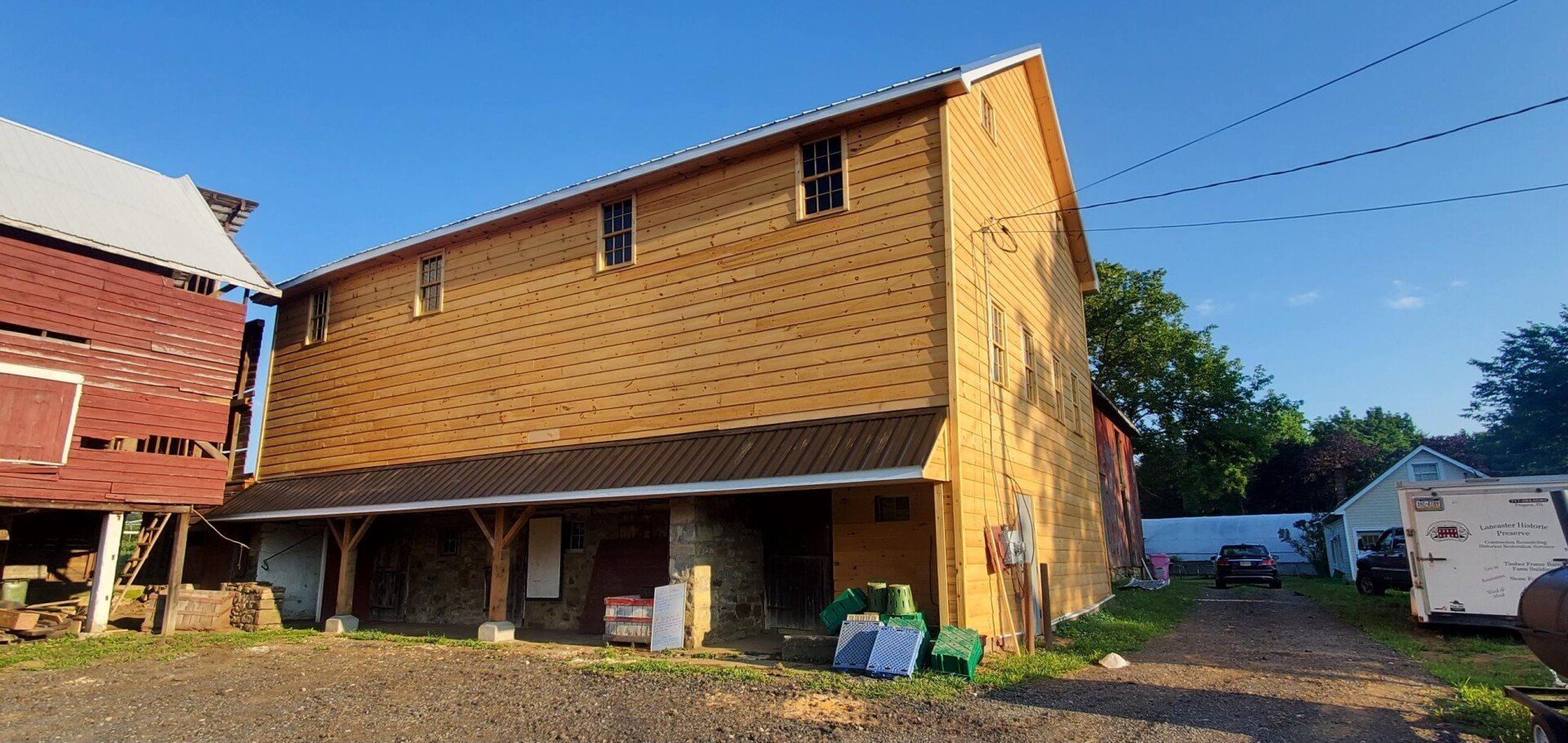Barn restoration project