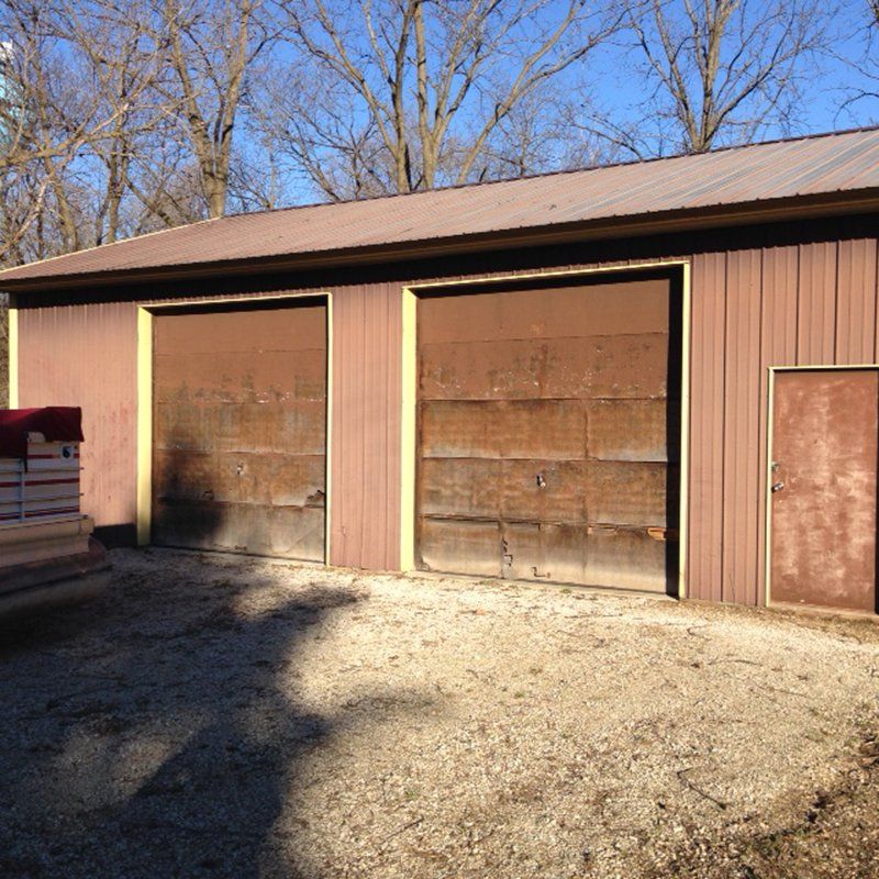 Garage before