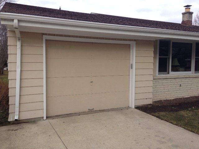 Garage before