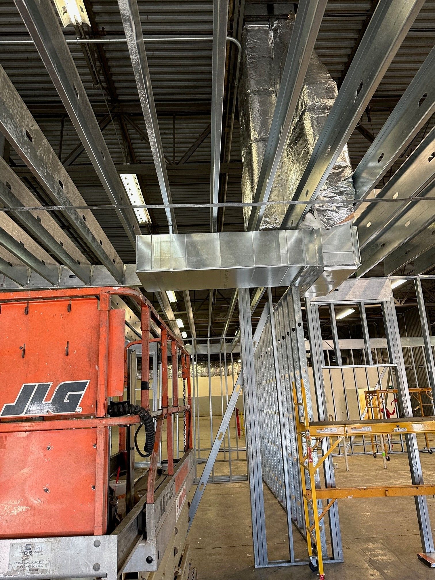Commercial duct work