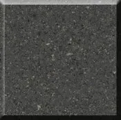 Dark gray speckled square tile with a beveled edge