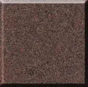 Square brown speckled stone tile with beveled edges