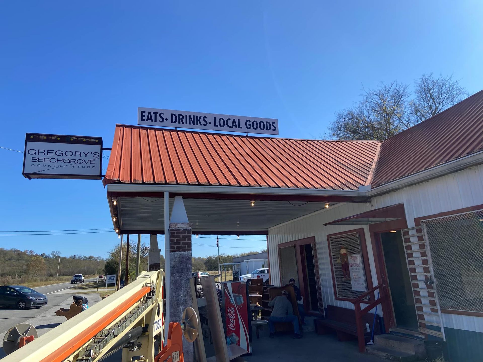 signage for Gregory's Beechgrove Country Store