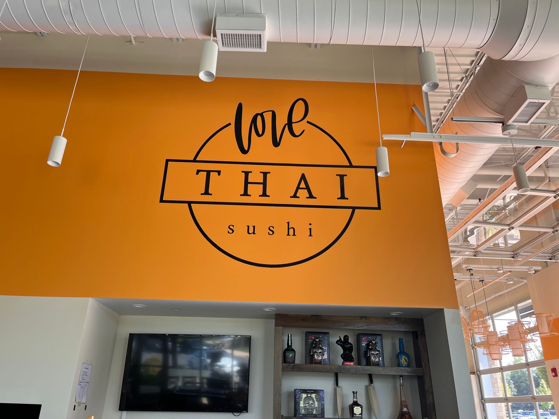 signage for Love Thai Sushi