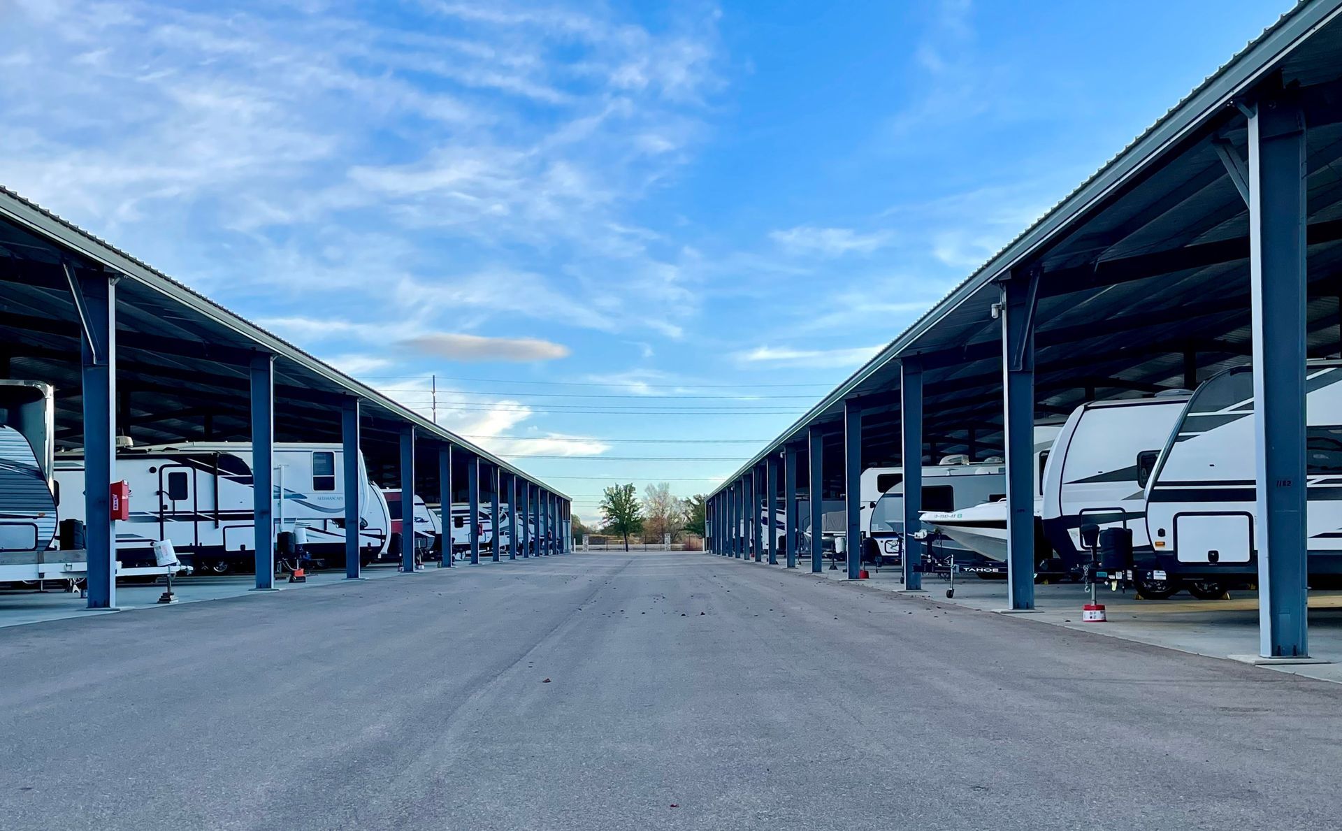 rv and boat storage