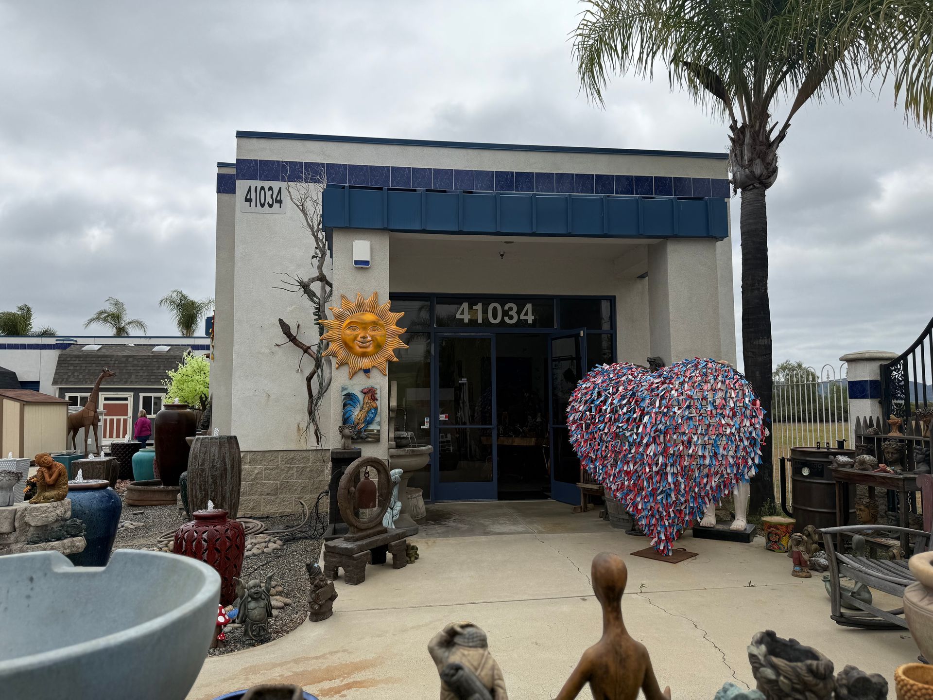 A building with the number 41034 on it