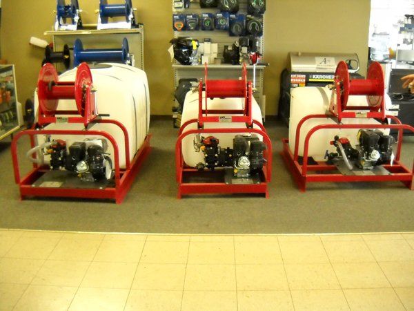 Spray equipment