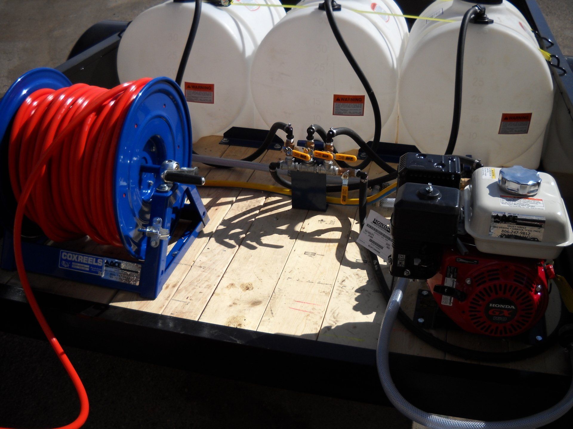 Spray equipment