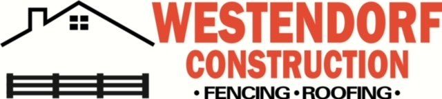 Westendorf construction roofing and fencing logo