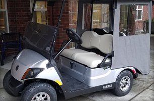Enclosure for golf cart