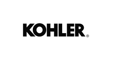 KOHLER logo in bold black letters on a white background