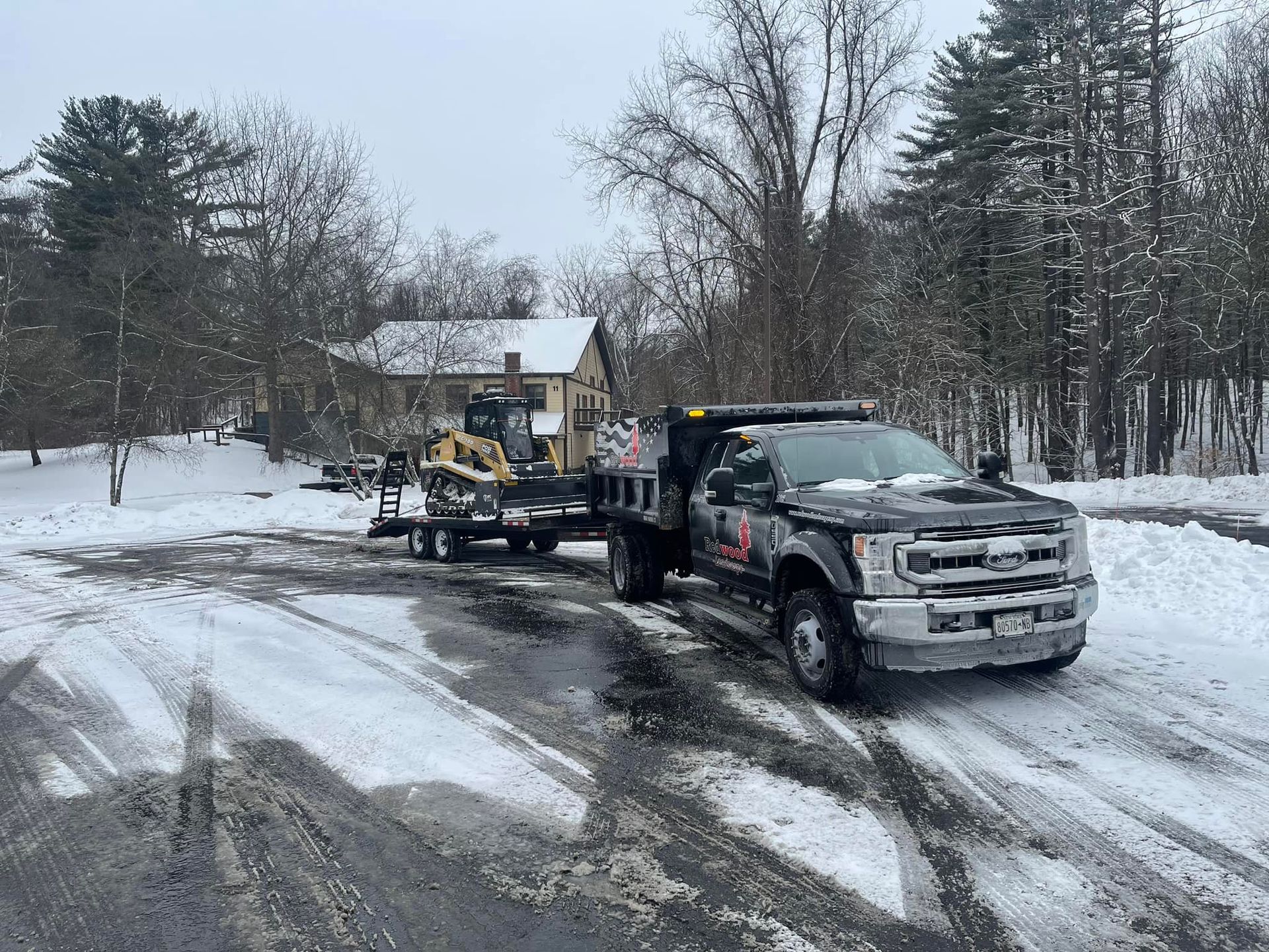 Commercial Snow Plowing Service