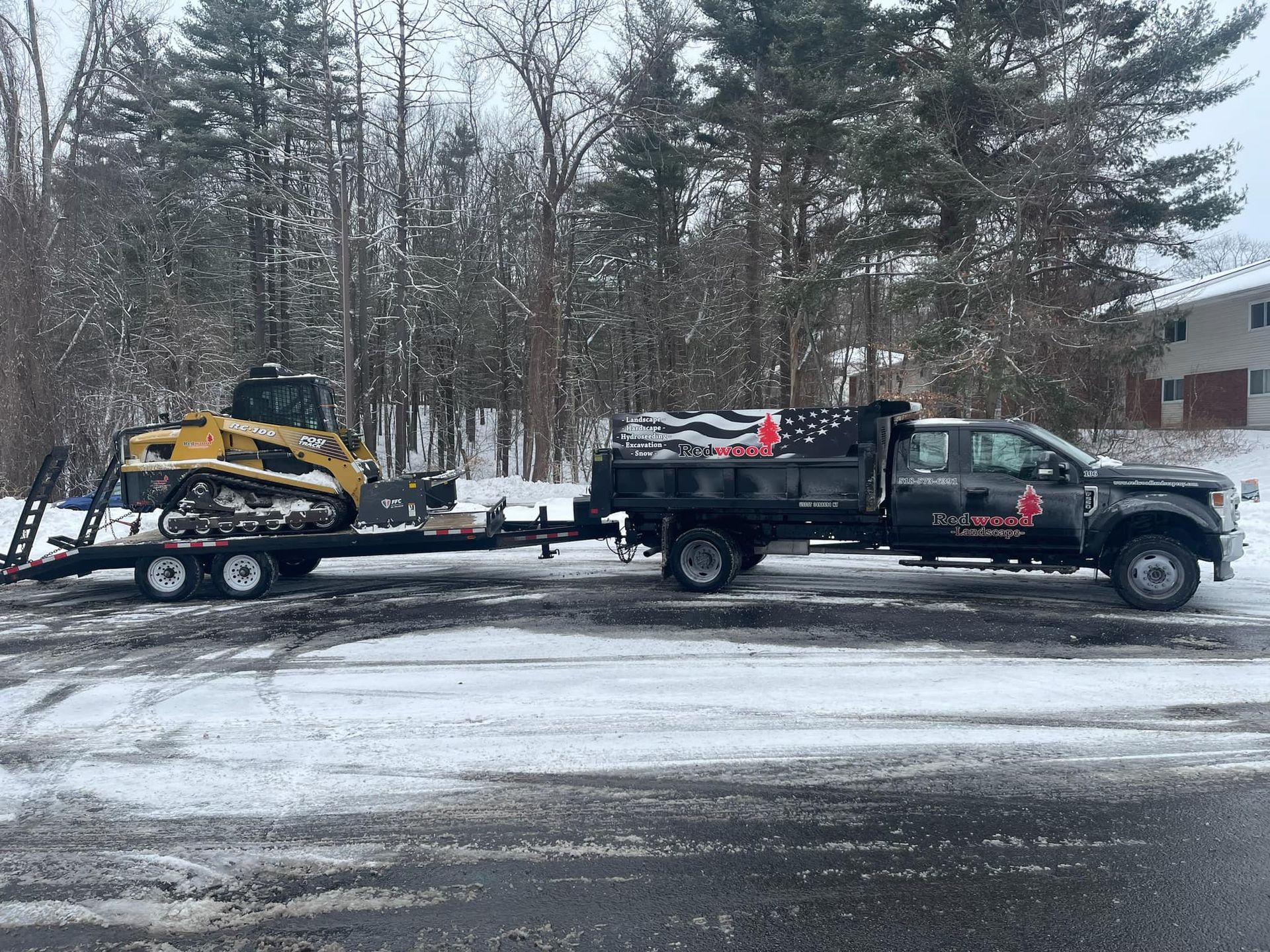 Commercial Snow Plowing