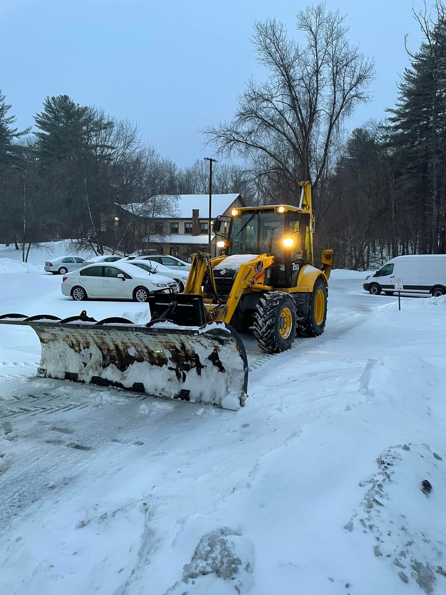 Snow Plowing Service