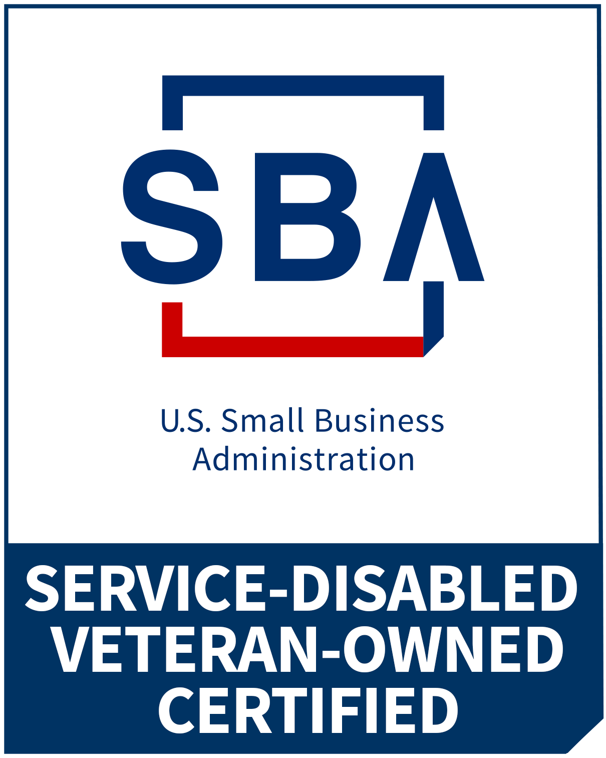 Service Disabled Veteran Owned Certified logo