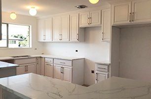 Kitchen cabinets