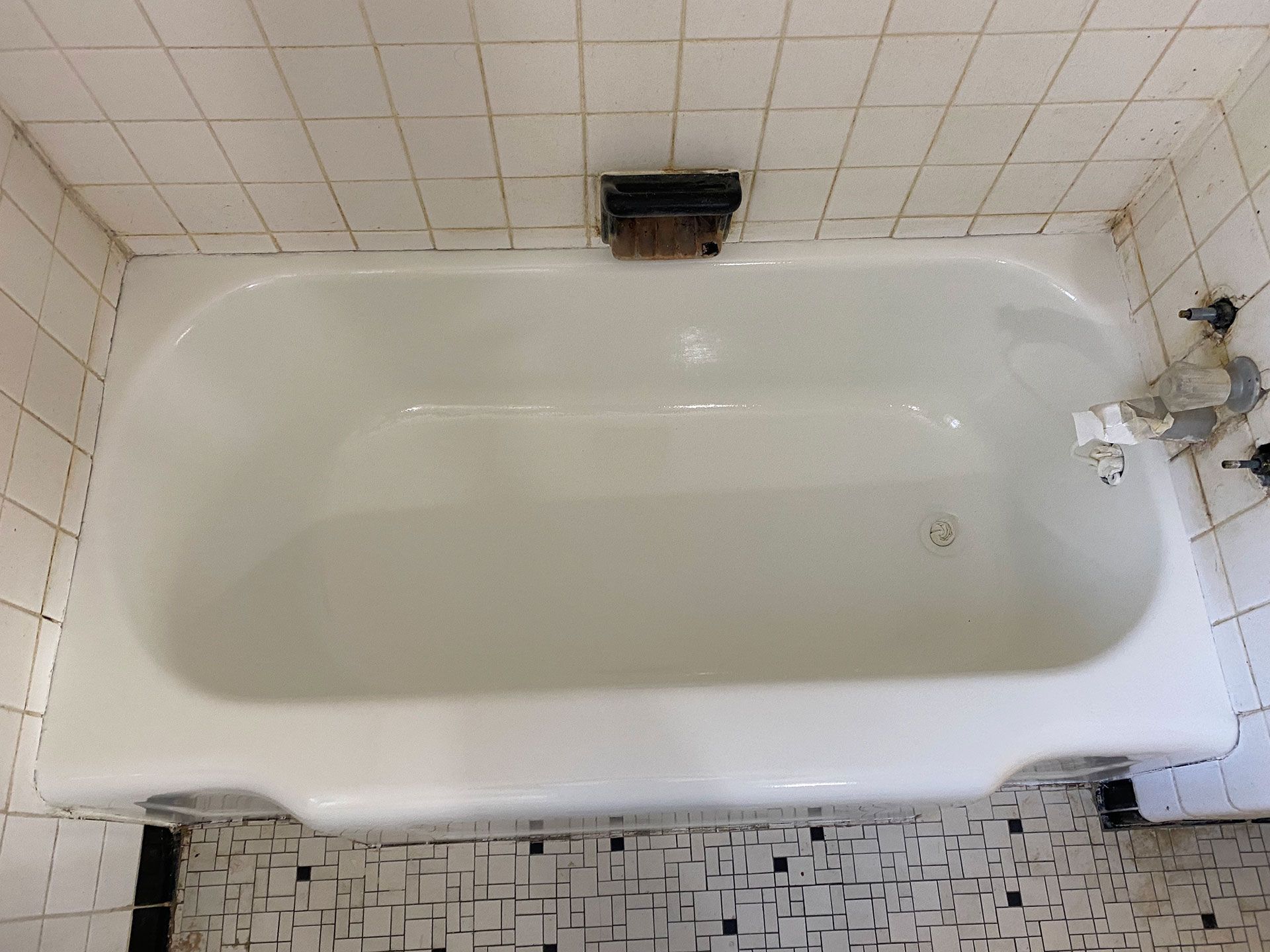 after bathtub resurfacing