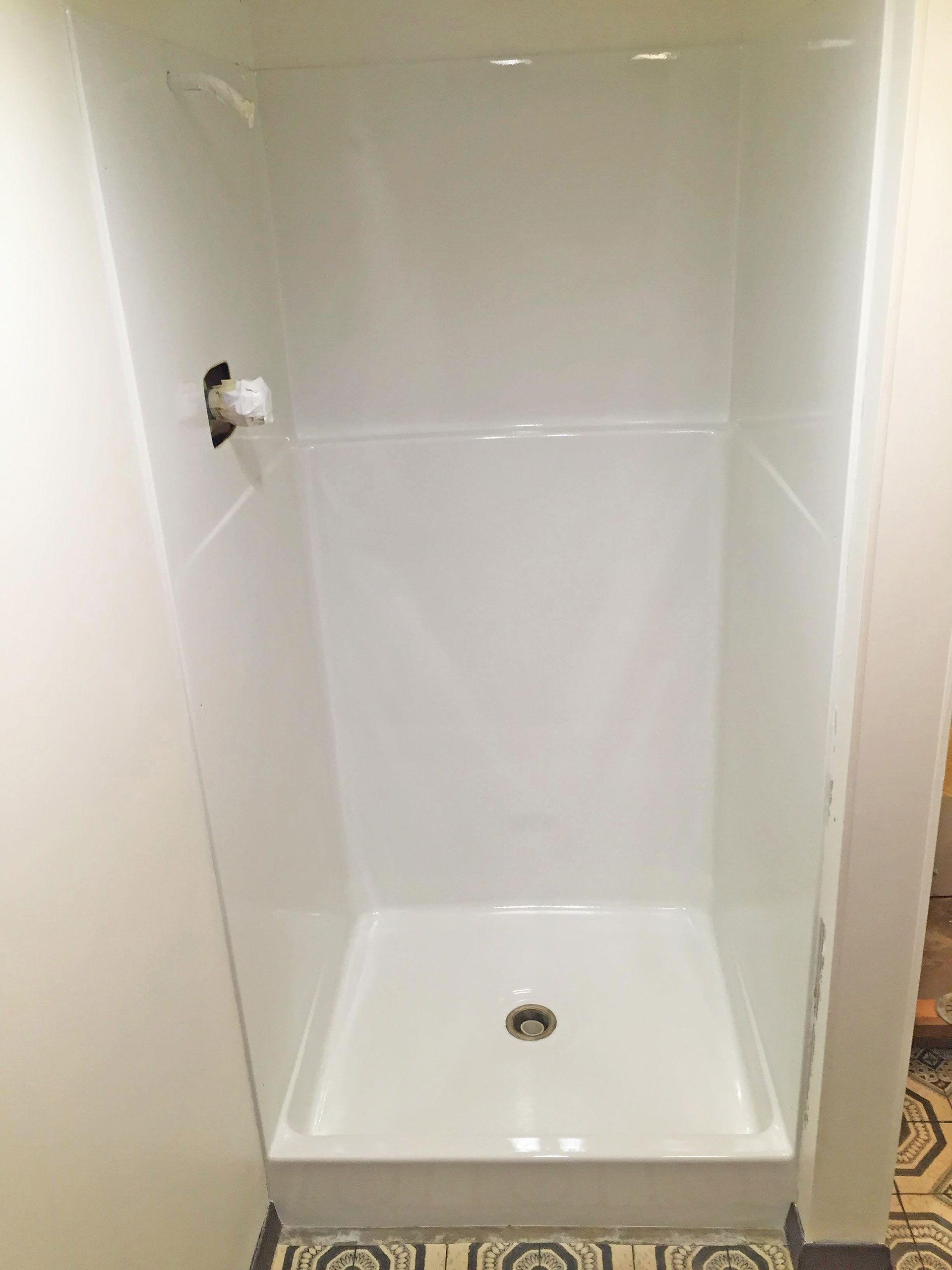 after shower resurfacing