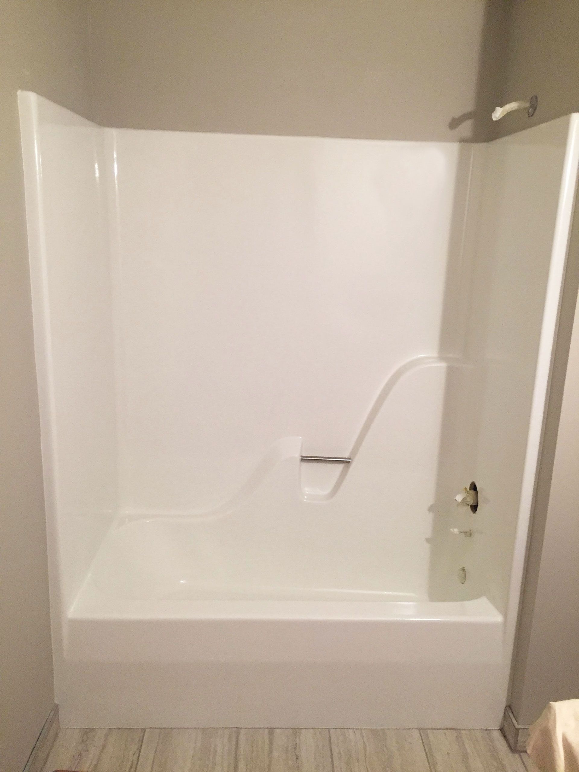 after bathroom resurfacing