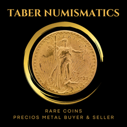 Taber Numismatics Logo