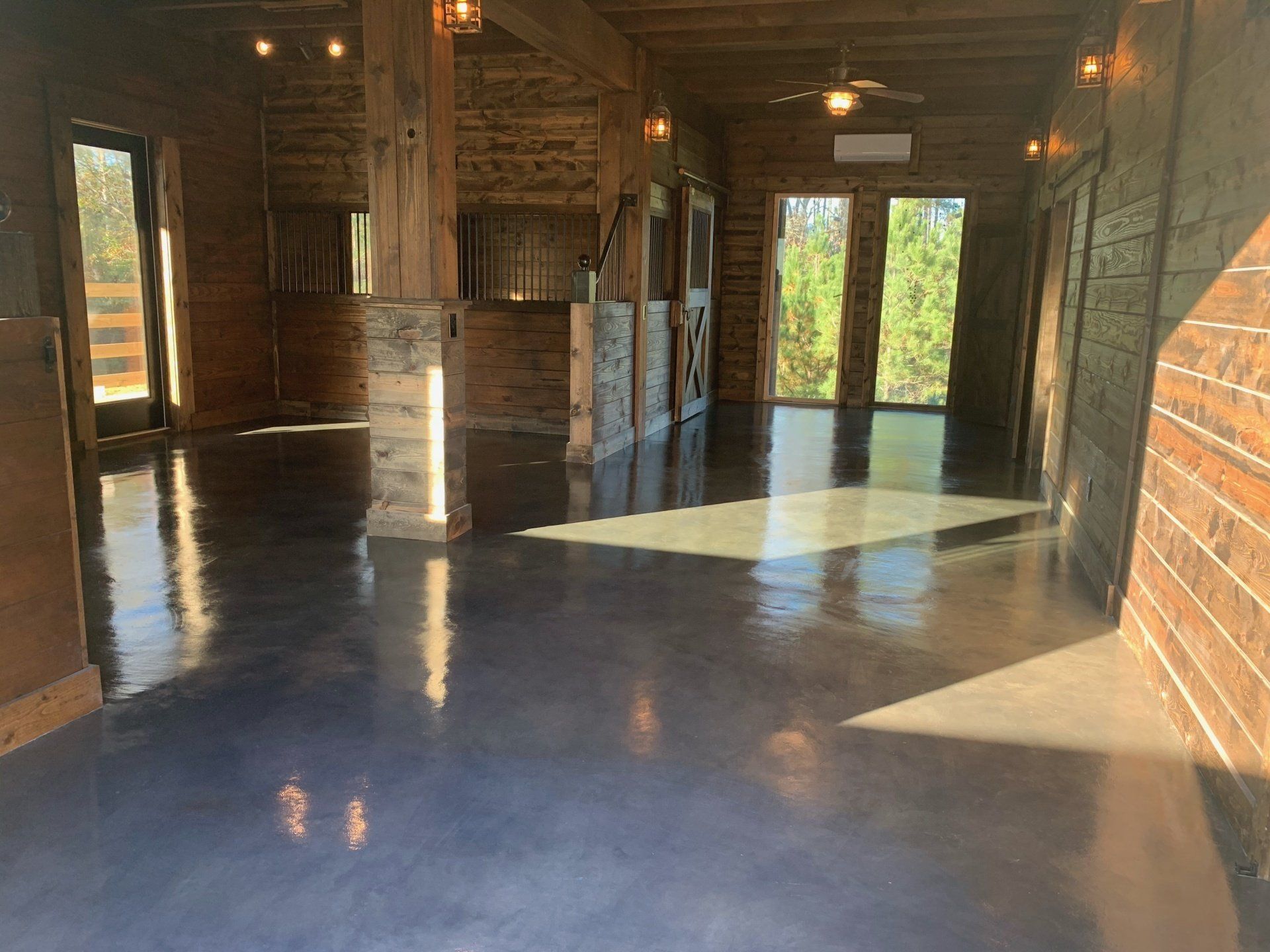 Residential Concrete Staining