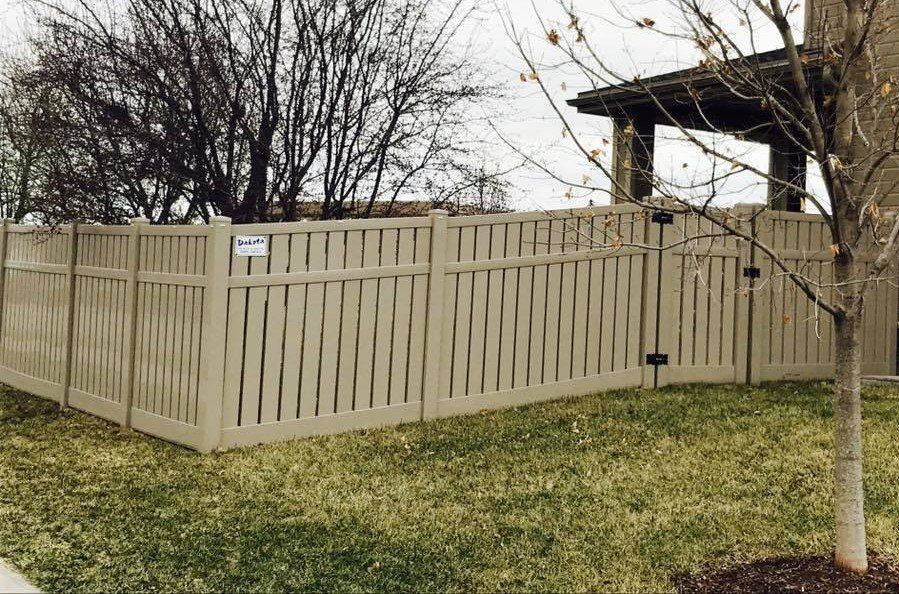 Vinyl fence