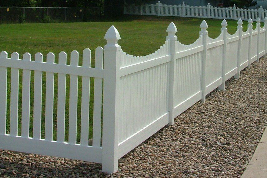 Vinyl fence