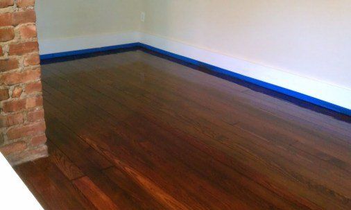 Floor wood installation