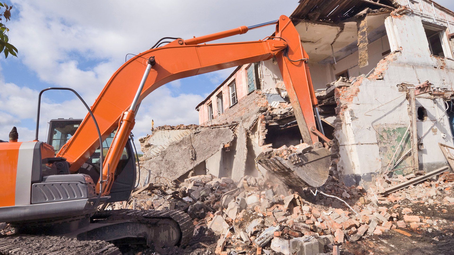 Building demolition