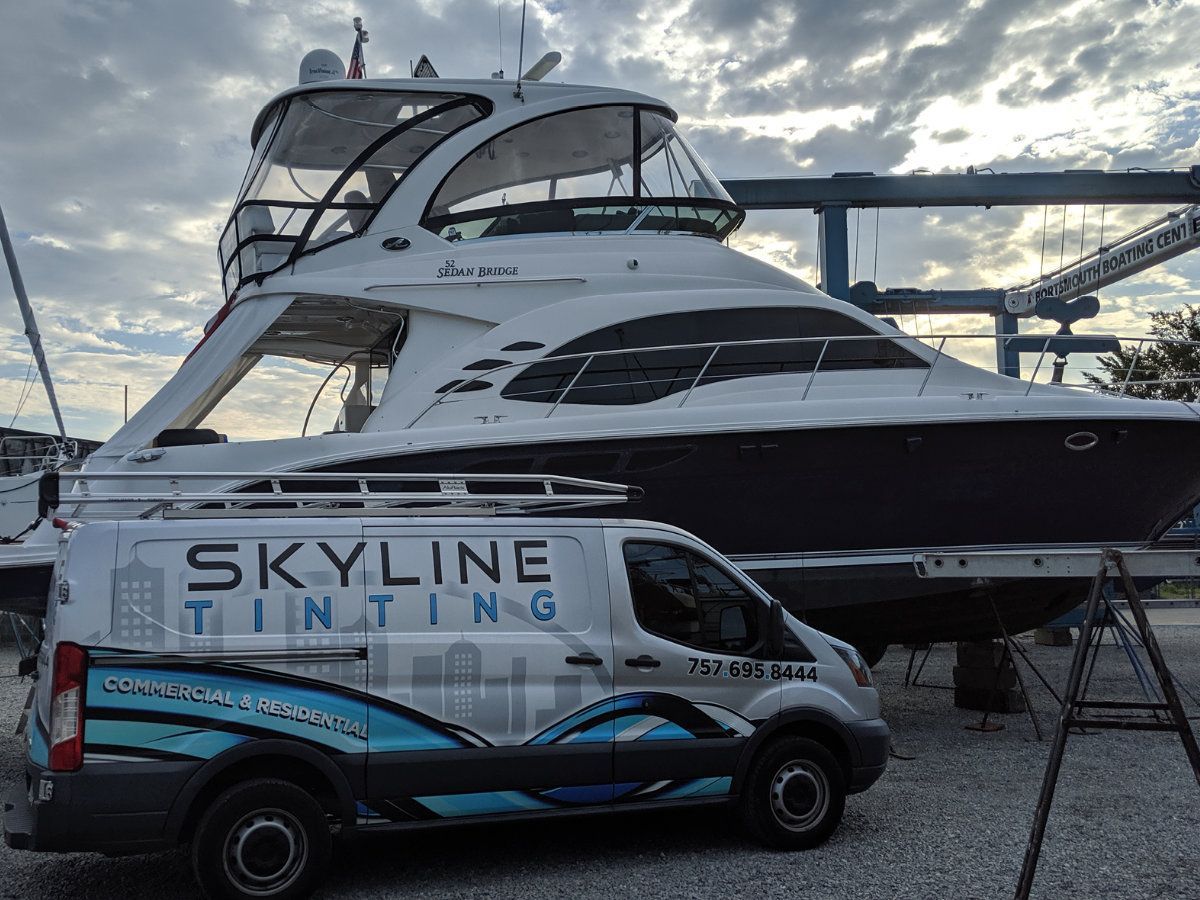 Marine Window Tinting Chesapeake, VA