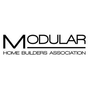 Modular Home Builders Association logo in black on a white background