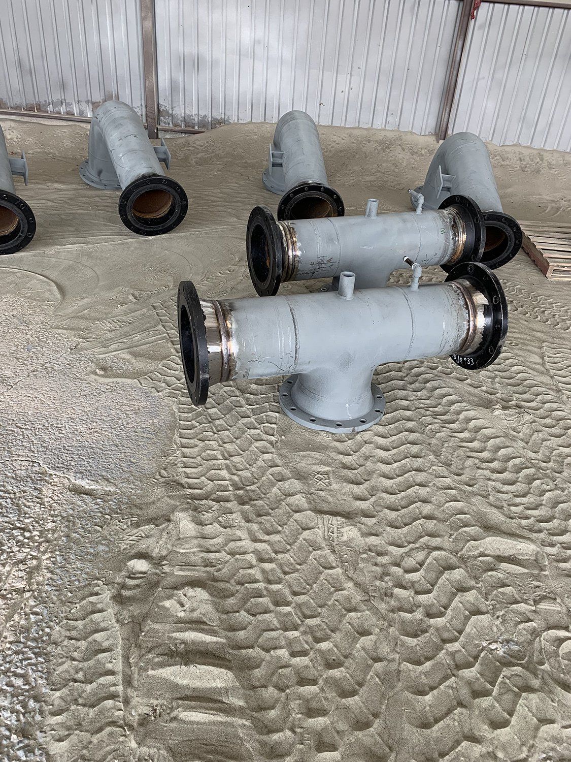 Industrial equipment of various sizes