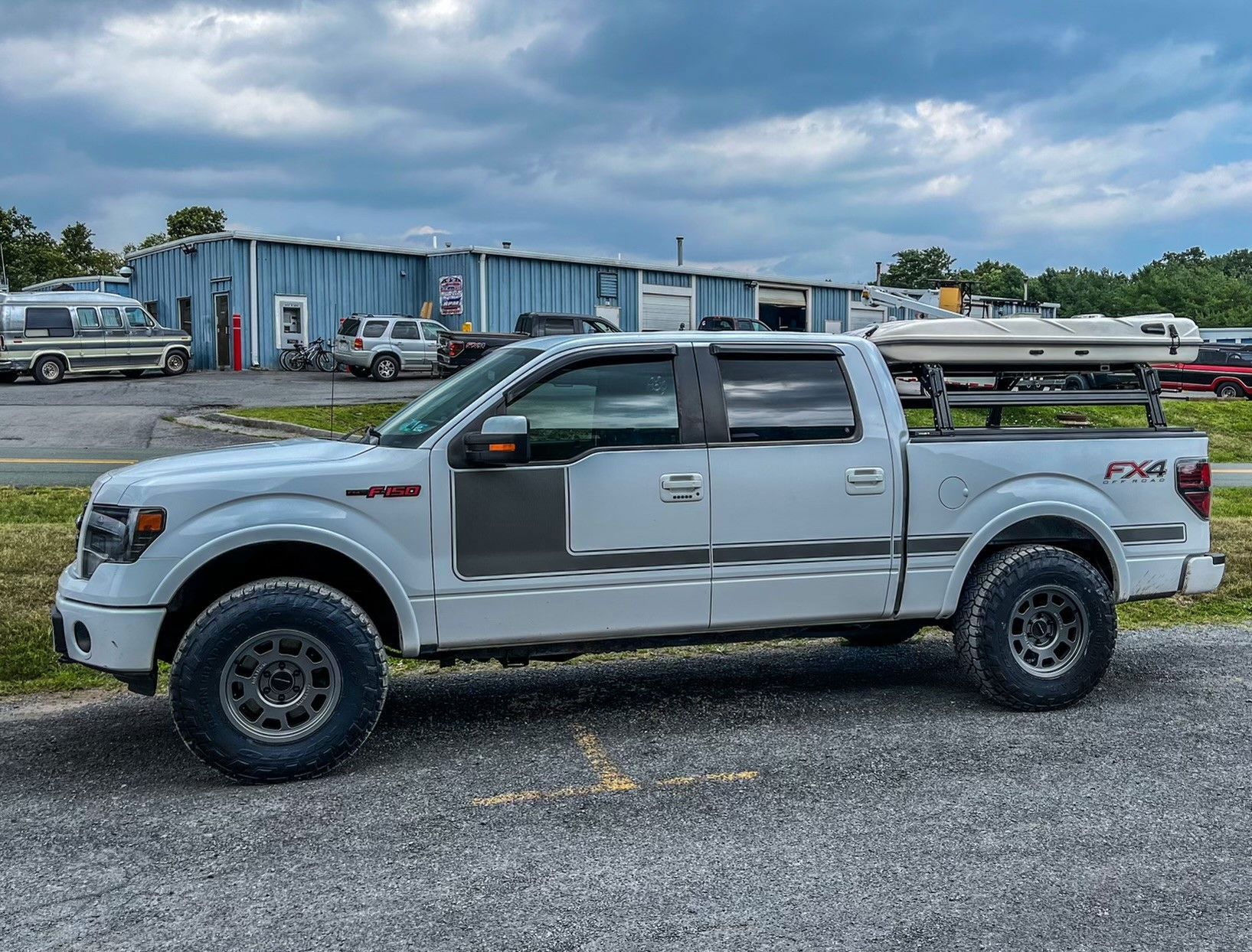 off-road-ready F-150 pickup truck