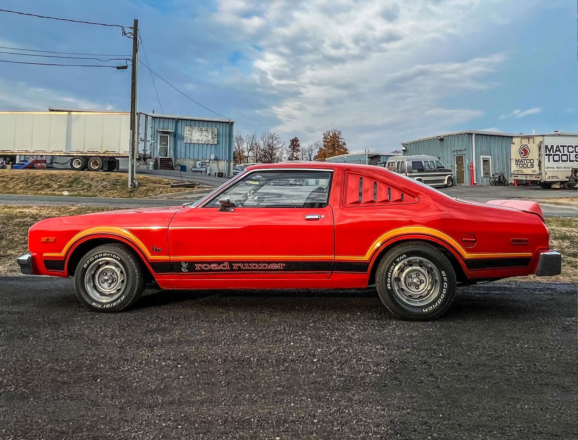 red plymouth volare road runner