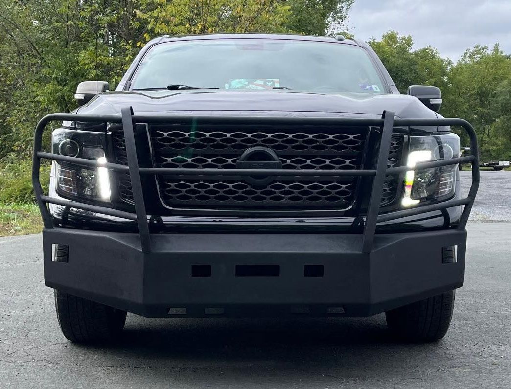 nissan all black bumper