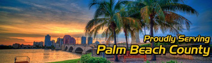 Proudly serving plam beach county