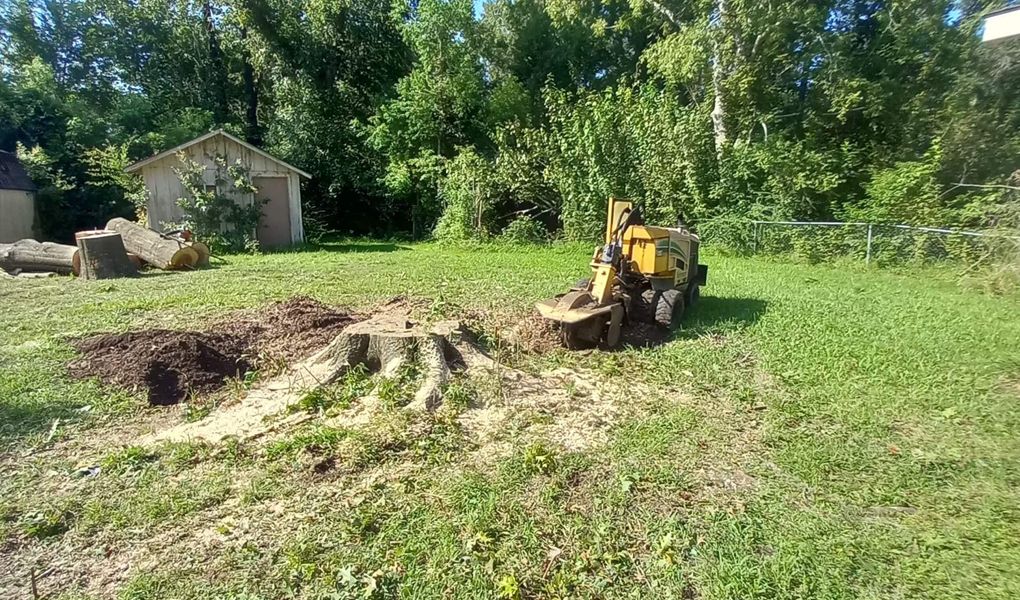 Stump grinding