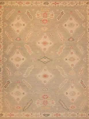 A close up of a rug with a pattern on it.